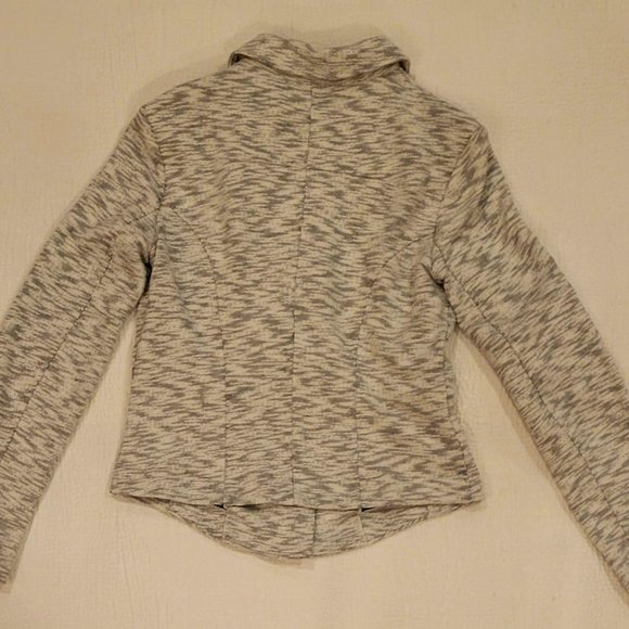 Size XS: CAbi Neo Marled Moto Zip Jacket Style 5102 - Picture 2 of 4